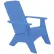Ledge® Lounger Mainstay Adirondack, Regular, Ready To Assemble, Sky Blue