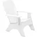 Ledge® Lounger Mainstay Adirondack, Regular, Ready To Assemble, White