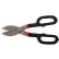 Urrea Tin Snips, 322G, 2 5/8" Straight Cut, 12-3/4" Long