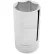 Urrea Deep SAE Socket, 5032H, 3/8" Drive, 1" Socket, 2 1/2" Long, 6 Pt
