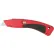 Urrea Curved Retractable Utility Knife, 7-1/2"L, Red