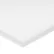 White UHMW Polyethylene Plastic Sheet - 1" Thick x 16" Wide x 16" Long
