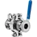304 SS Easy to Maintain Sanitary Ball Valve with Clamp Fittings - for 1-1/2" Tube
