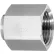 316 SS 37 Degree Flared Fitting - Caps for 3/8" OD Tubing