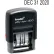 U.S. Stamp & Sign Trodat® Self-inking Date Stamp, 4-Band, 3/8" x 1-5/8", Black
