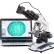 AmScope B120B-10M 40X-2000X LED Binocular Digital Compound Microscope with 3D Stage and 10MP Camera