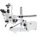 AmScope SM-3TZ-FOD-M 3.5X-90X Trinocular Zoom Stereo Microscope with Fiber Optic Light &1.3MP Camera