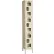 Global Industrial™ 3-Tier 3 Door Clear View Locker, 12"W x 12"D x 78"H, Tan, Assembled