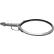 US Duct Clamp, 5" Diameter, Stainless Steel