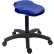 Blue Ridge Ergonomics Polyurethane Ray Stool, Medium Bench Height with Casters, Blue