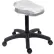 Blue Ridge Ergonomics Polyurethane Ray Stool, Medium Bench Height with Casters, Gray