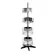 Rotating Literature Display w/ 8 Full Size & 16 Brochure-Sized Clear Pockets