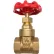 THEWORKS® LF Heavy Pattern Brass Gate Valve - 1 IPS