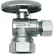 THEWORKS® 1/4 Turn Angle Stop - 1/2" FIP x 3/8" OD