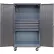 Global Industrial™ Configurable Mobile Drawer Cabinet, 48"W x 24"D x 85"H, Gray, 4 Drawers