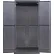 Global Industrial™ Full Pegboard Configurable Cabinet, 36"W x 24"D x 78"H, Gray