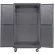 Global Industrial™ Configurable Mobile Pegboard Cabinet, 48"W x 24"D x 85"H, Gray