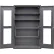 Global Industrial™ Clear-View Configurable Charging Cabinet, 48"W x 24"D x 78"H, 4 Shelves