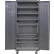 Global Industrial™ E-Locking Configurable Mobile Charging Cabinet, 36"W x 24"D x 85"H, 7 Shelves