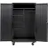 Global Industrial™ E-Lock Configurable Mobile Combination Cabinet, 48Wx24Dx85H, Black, 4 Shelf