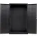 Global Industrial™ Configurable Bin & Shelf Cabinet, Black, 48"W x 24"D x 78"H
