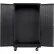 Global Industrial™ Configurable Mobile Bin & Shelf Cabinet, 48"W x 24"D x 85"H, Black