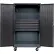 Global Industrial™ Configurable Mobile Drawer Cabinet, 48"W x 24"D x 85"H, Black, 4 Drawers