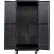 Global Industrial™ Configurable Mobile Full Pegboard Cabinet, 36"W x 24"D x 85"H, Black
