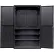 Global Industrial™ Configurable Pegboard Cabinet, 48"W x 24"D x 78"H, Black, 3 Shelf