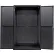 Global Industrial™ Configurable Pegboard Cabinet, Black, 48"W x 24"D x 78"H