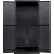 Global Industrial™ Full Pegboard Configurable Cabinet, Black, 36"W x 24"D x 78"H