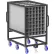 Valley Craft® Parts Cart, Double Sided w/ 5" x 5" Pockets, 600 lb. Cap., 54"L x 36"W x 67"H2