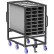 Valley Craft® Parts Cart, Double Sided w/ 5" x 10" Pockets, 600 lb. Cap., 54"L x 36"W x 67"H