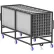 Valley Craft® Parts Cart, Double Sided w/ 5" x 5" Pockets, 1000 lb. Cap., 120"L x 46"W x 67"H