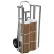 Valley Craft® 2 Wheels Deluxe Commercial Hand Truck with Side Guards, 600 lb. Cap., Silver
