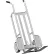 Valley Craft® Aluminum Mini Pallet Truck w/ Solid Rubber Wheels, 1000 lb. Cap., Silver