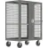 Valley CraftĀ® Security Cart with 1 Adjustable Shelf, 2000 lb. Cap.,63"L x 30"W x 66"H, Gray