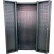Valley Craft® Deep Door Storage Bin Cabinet, Fully Louvered, All-Welded, 36"W x 24"D x78"H,Gray