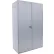 Valley Craft Flush Door Deluxe Electronic Locking Cabinet, All-Welded, 36"W x 24"D x 78"H, Silver