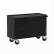 Valley Craft® Mobile Workbench, 4 Drawers & 1 Door, 2000 lb. Cap., 52"W x 21"D x 36"H, Black
