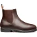 Xena Valence Women’s Steel Toe Chelsea Safety Work Boots Chestnut Brown - Size 10W