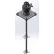 Brawn Mixer Heavy-Duty Tote Mixer 1100 Quarts Cap. Air Motor, 1 HP, Direct Drive, 5 Impeller Dia