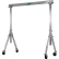 Adjustable Height Aluminum Gantry Crane, 2000 lb. Capacity, 8'W x 8-11/16'H