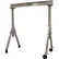 Adjustable Height Aluminum Gantry Crane, 4000 lb. Capacity, 8'W x 8-15/16'H