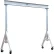 Adjustable Height Aluminum Gantry Crane, 6000 lb. Capacity, 15'W x 13-3/16'H