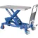 Hydraulic Elevating Cart, 1750 lb. Capacity, Steel, 39-1/2 x 20 Platform, Blue