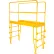Vestil™ 4 Step Vertical Crossover Ladder 77-1/6" L x 28-11/16"W x 90-5/8"H