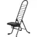 Vestil™ Steel Height Ergonomic Worker Chair, 13"-34" Seat Height, Black