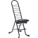 Vestil™ Steel Height Ergonomic Worker Chair, 14-1/2" - 35-1/2" Seat Height, Black