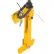 Vestil™ Steel Reel Lifter 2-1/2" to 4" Core Diameter 3000 lb. Capacity, Yellow